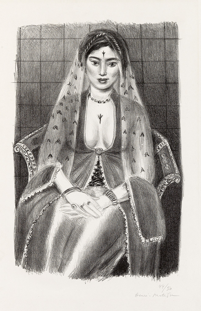 HENRI MATISSE La Persane.